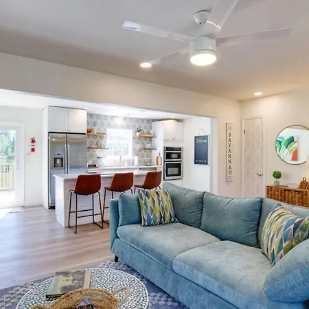 Contemporary Stylish Home Btw Dwtn Savannah&Tybee!-3