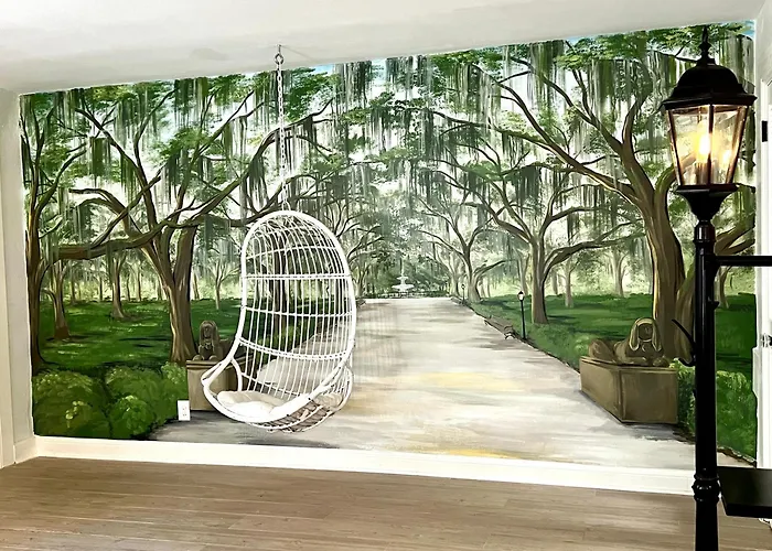 Haustierfreundliches Ferienwohnung Be Our Gaston'S A Walk In The Park Savannah